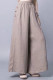 Plus Size Casual Simplicity Solid Pocket Loose Wide Leg Solid Color Bottoms