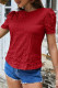 Casual Simplicity Solid Solid Color O Neck T-Shirts
