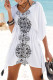 Casual Vacation Print Patchwork Swimwears Cover Up