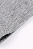 Casual Daily Solid Solid Color O Neck Regular Jumpsuits