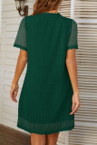 Sweet Elegant Solid V Neck A Line Dresses