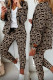 Casual Print Long Sleeve Two Pieces