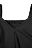 Celebrities Elegant Solid Bandage Flounce O Neck A Line Dresses