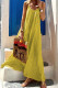 Casual Simplicity Solid Solid Color U Neck Sling Dress Dresses