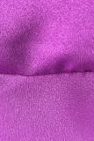 Elegant Solid Solid Color V Neck Bandage Dress Dresses