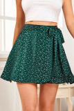 Sweet Elegant Solid Frenulum Loose High Waist Type A Else Bottoms