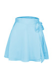 Sweet Elegant Solid Frenulum Loose High Waist Type A Else Bottoms
