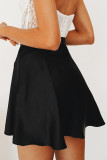 Sweet Elegant Solid Frenulum Loose High Waist Type A Else Bottoms