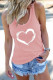 Casual Sweet Print Patchwork U Neck Tops