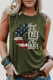 Casual Print Patchwork O Neck Tops