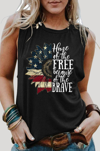 Casual Print Patchwork O Neck Tops