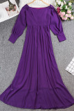 Elegant Solid Off the Shoulder Princess Dresses
