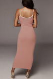 Sexy Solid Sling Dress Dresses