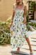 Bohemian Floral Patchwork U Neck Sling Dress Dresses