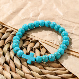 Bohemian Vintage Patchwork Contrast Bracelets