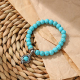 Bohemian Vintage Patchwork Contrast Bracelets