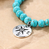Bohemian Vintage Patchwork Contrast Bracelets