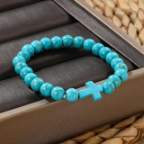 Bohemian Vintage Patchwork Contrast Bracelets