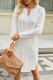 Casual Simplicity Solid O Neck Long Sleeve Dresses
