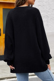 Daily Simplicity Solid O Neck Tops