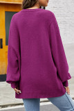 Daily Simplicity Solid O Neck Tops