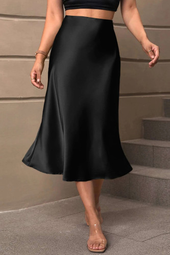Elegant Solid Type A Solid Color Bottoms
