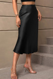 Elegant Solid Type A Solid Color Bottoms