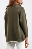 Casual Simplicity Solid Half A Turtleneck Tops