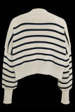 Casual Solid Patchwork O Neck Tops