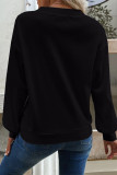 Casual Solid Buttons V Neck Tops