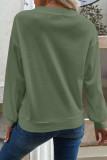 Casual Solid Buttons V Neck Tops