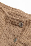 Casual Street Solid Zipper Mandarin Collar Outerwear