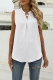 Casual Solid Fold V Neck Tops