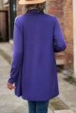 Casual Solid Asymmetrical Outerwear