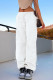 Street Solid Pocket Loose Straight Solid Color Bottoms