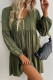 Casual Solid Patchwork V Neck A Line Dresses
