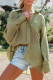 Simplicity Solid Fold Shirt Collar Tops