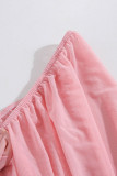 Sexy Party Solid Mesh Square Collar One Step Skirt Dresses