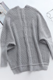 Elegant Solid Cardigan Collar Tops