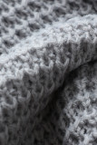 Elegant Solid Cardigan Collar Tops