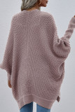 Elegant Solid Cardigan Collar Tops
