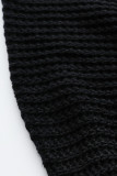 Elegant Solid Cardigan Collar Tops