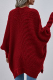 Elegant Solid Cardigan Collar Tops