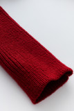 Elegant Solid Cardigan Collar Tops