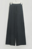 Casual Simplicity Solid Turtleneck Long Sleeve Two Pieces