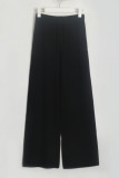 Casual Simplicity Solid Turtleneck Long Sleeve Two Pieces