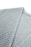 Elegant Solid Pocket V Neck Outerwear