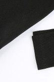 Sexy Solid Hollowed Out Backless Half A Turtleneck Irregular Dress Dresses