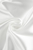 Elegant Solid Buttons Feathers Turn-back Collar Long Sleeve Two Pieces