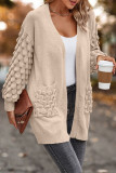 Casual Street Solid Pocket V Neck Outerwear